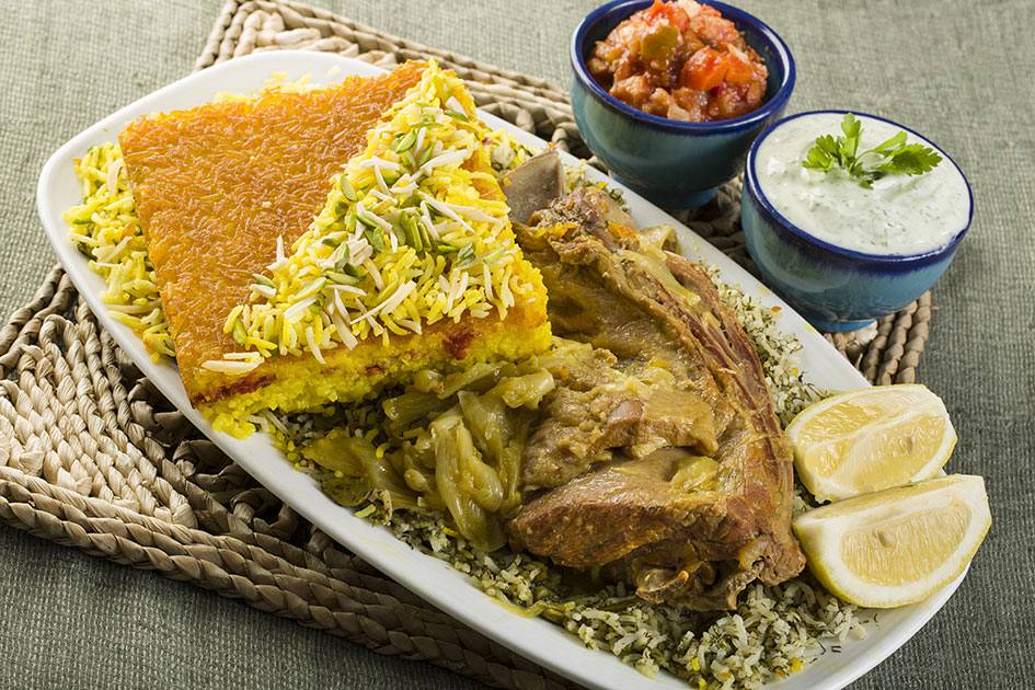 ته چین ویژه با گردن گوسفندی